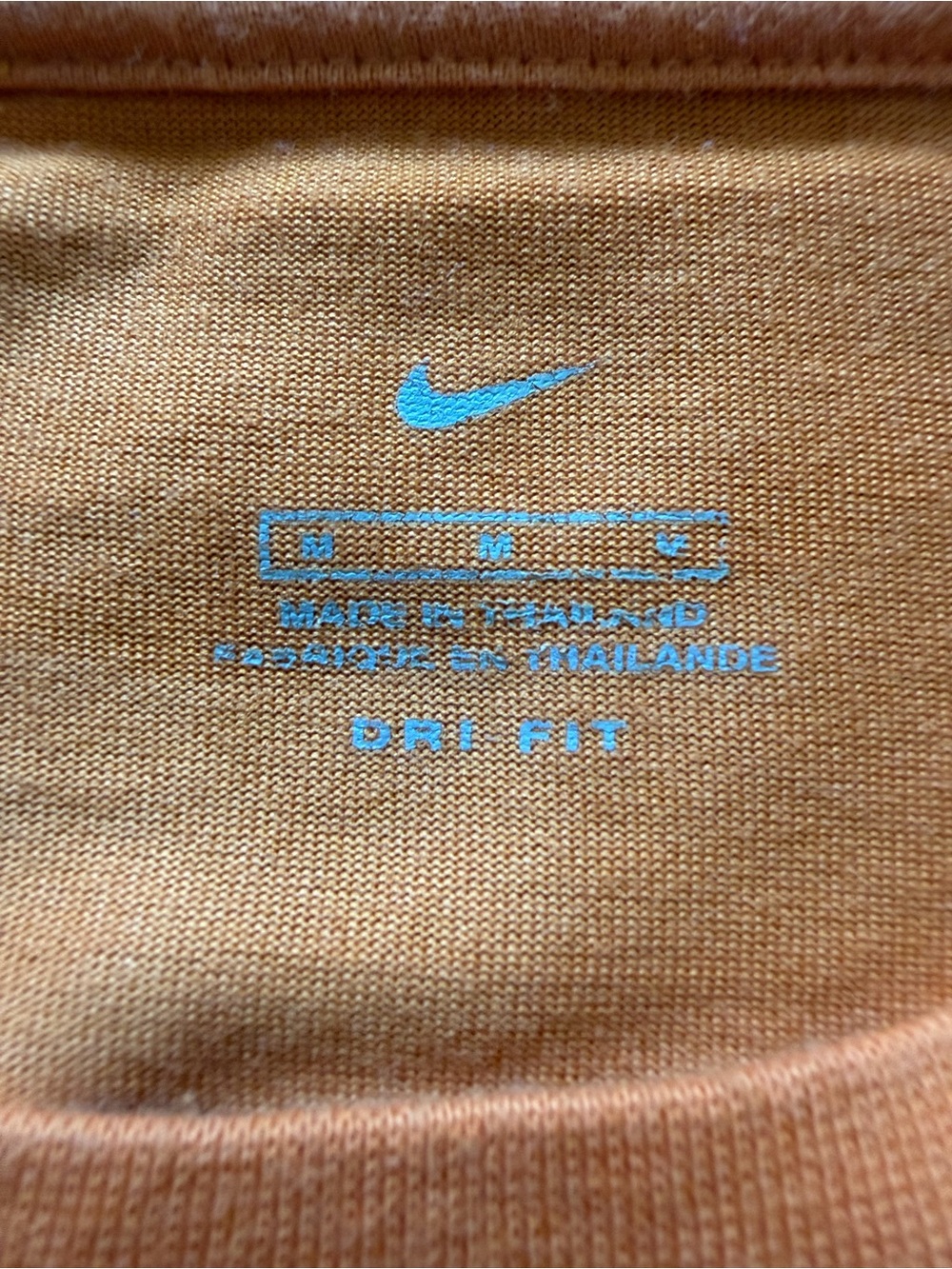 Nike ACG Vintage 2000s Shirt Cairn Rock Formation Graphic Orange Men's Medium - Picture 9 of 9